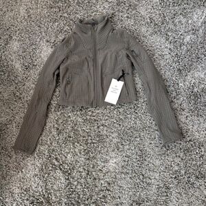 LULULEMON WATER REPELLANT FLEECE HIKING JACKET
